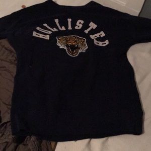 Blue hollister hoodie